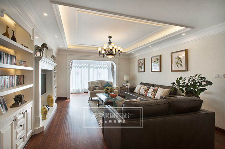 簡美客廳裝修實景