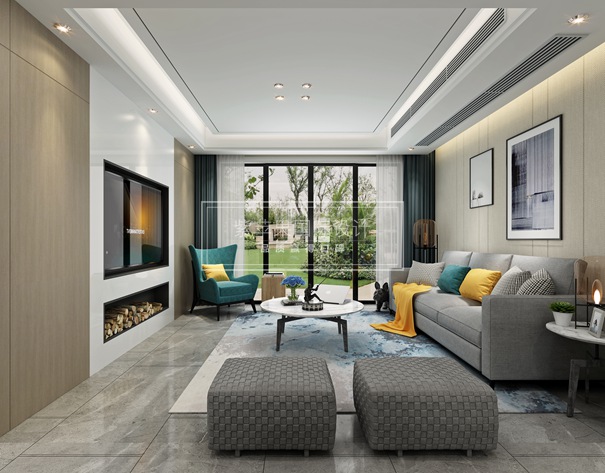 無(wú)錫紫蘋(píng)果裝飾 聯(lián)排別墅