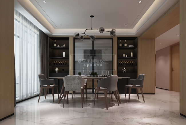 無錫紫蘋果裝飾 玉蘭花園