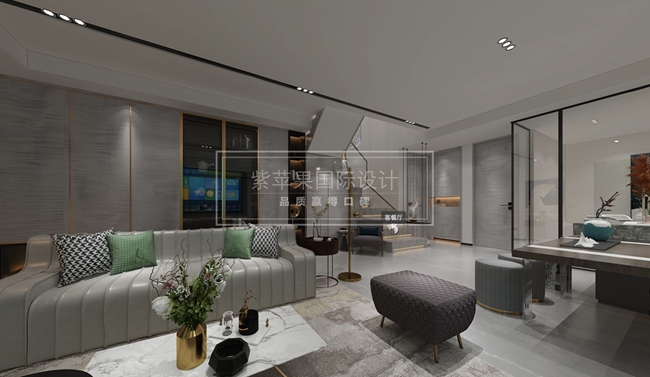 無(wú)錫紫蘋(píng)果裝飾 榮悅灣