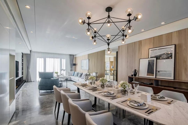 長(zhǎng)方形客廳