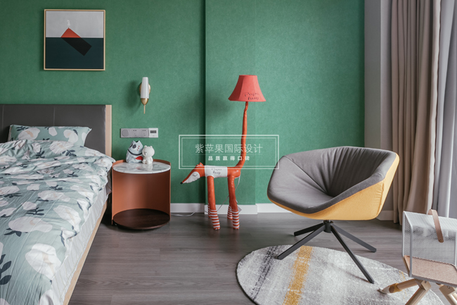 現(xiàn)代混搭裝修案例，給人溫暖和舒適的感覺(jué)