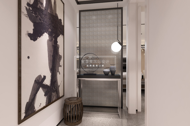 現代中式裝修案例，開放而又內斂！