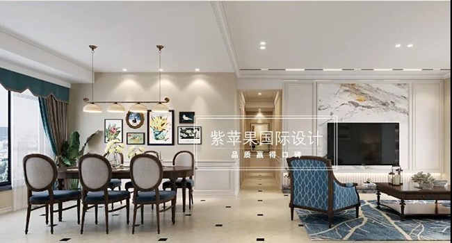 美式輕奢裝修案例 美式輕奢裝修案例